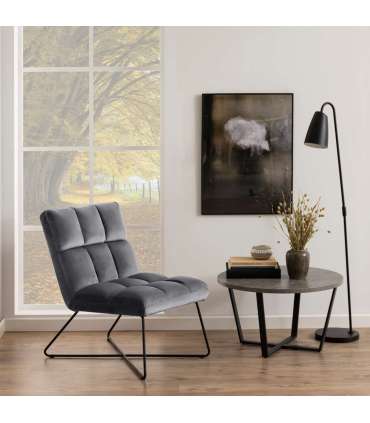 Tugitool ALBA 62x86xH90cm, tumehall