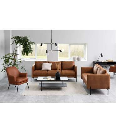 Журнальный столик ANGUS, 115x60xH40см, черный