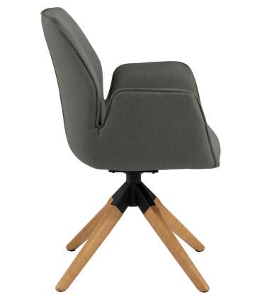 Tool AURA käetugedega, tumehall/tamm