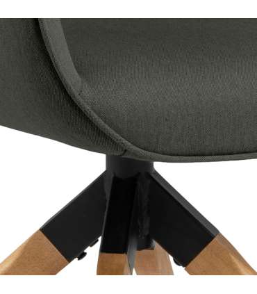 Tool AURA käetugedega, tumehall/tamm