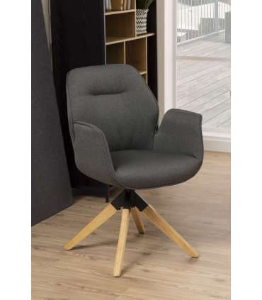 Tool AURA käetugedega, tumehall/tamm