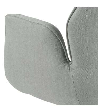 Tool AURA käetugedega, helehall, 60,5x58,5xH91cm