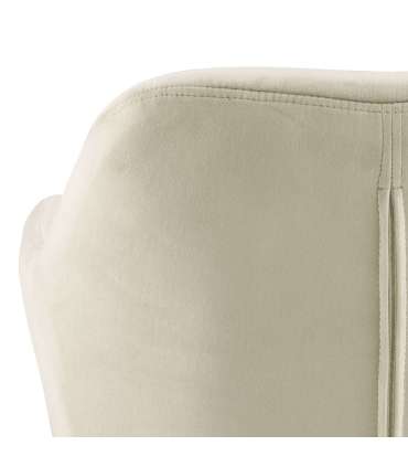 Tool LOLA käetugedega, kreem, 57,5x61,5xH81,5cm