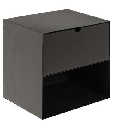 Öökapp JOLIET 30x25xH30cm, must