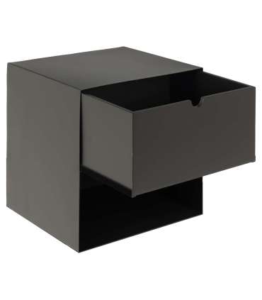 Öökapp JOLIET 30x25xH30cm, must