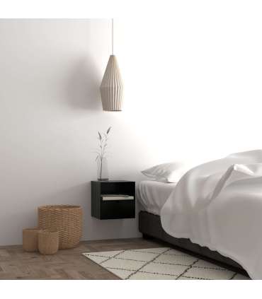 Öökapp JOLIET 30x25xH30cm, must