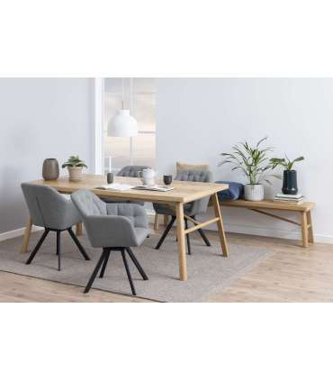 Söögilaud GALWAY 200x100xH75cm, naturaal