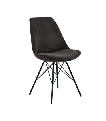 Tool ERIS tumehall, jalad: must, 48,5x54xH85,5cm