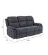 Диван-реклайнер MORA 3-местный, темно-серый