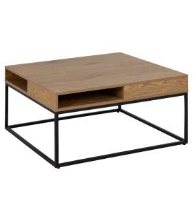 Diivanilaud WILLFORD 80x80xH40cm, naturaalne