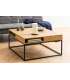 Diivanilaud WILLFORD 80x80xH40cm, naturaalne