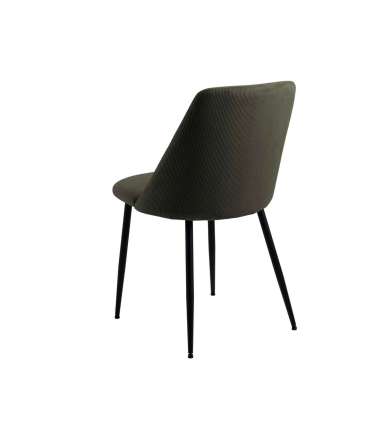 Tool INES roheline/must, 49,2x57,5xH84cm, metalljalad