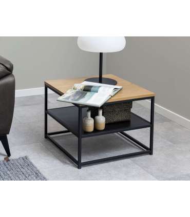 Diivanilaud GILA 55x55xH42cm, naturaalne