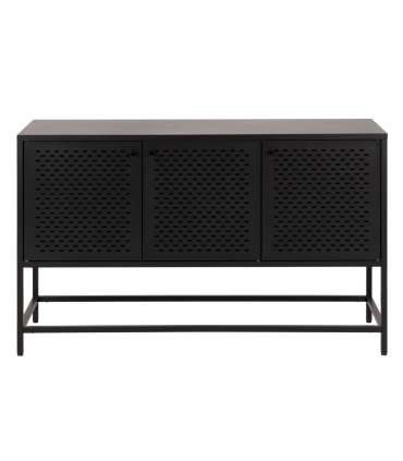 Kummut NEWCASTLE 125x40xH75cm, must