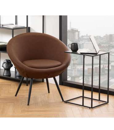 Стол для ноутбука INFINITY, 43x35xH63см, черный мрамор