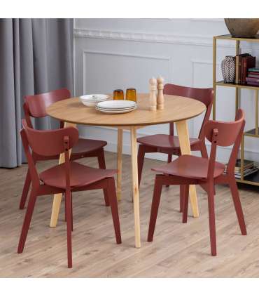 Tool ROXBY terracotta, 45x55xH79,5cm, MDF, puit