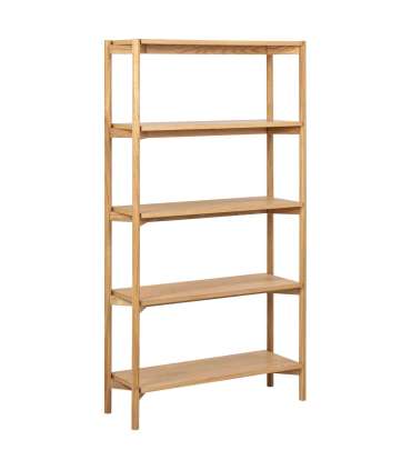 Riiul BRAIDWOOD 86x30xH160cm, naturaalne