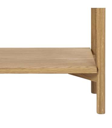 Riiul BRAIDWOOD 86x30xH160cm, naturaalne