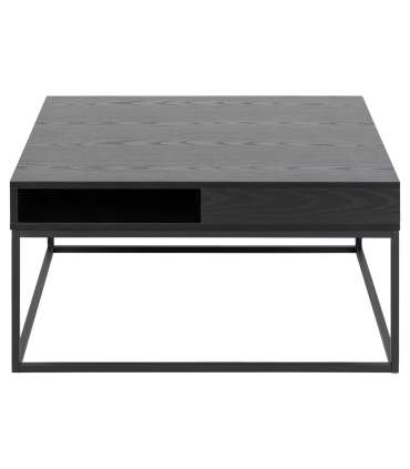 Diivanilaud WILLFORD 80x80xH40cm, must