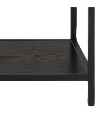 Riiul SEAFORD 135x35xH150cm, must