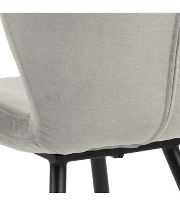 Tool PETRI pruun, 48x55xH82,5cm, jalad: metall