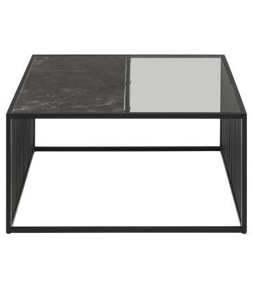 Diivanilaud STRINGTON 80x80xH40cm, must