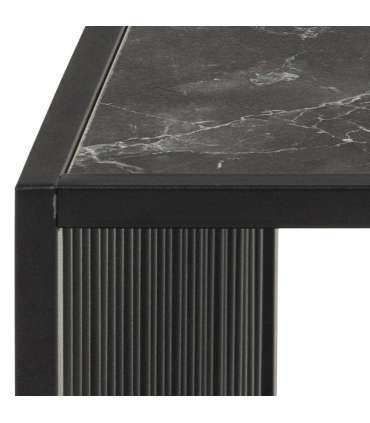 Diivanilaud STRINGTON 80x80xH40cm, must