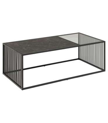 Diivanilaud STRINGTON 120x60xH40cm, must