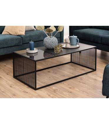 Diivanilaud STRINGTON 120x60xH40cm, must