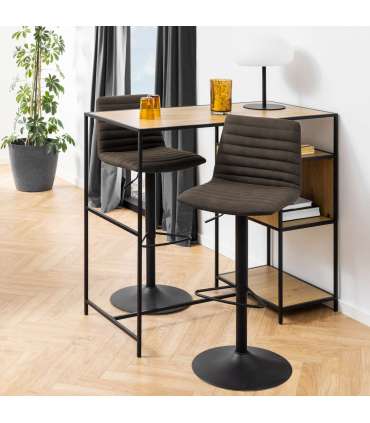 Baaritool KIMMY tumehall, 50x46xH110,5cm