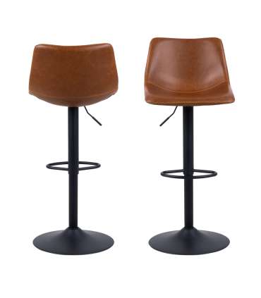 Барный стул OREGON бренди/черный