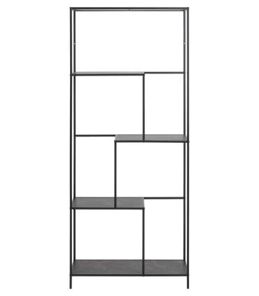 Riiul INFINITY 72x32xH170cm, must