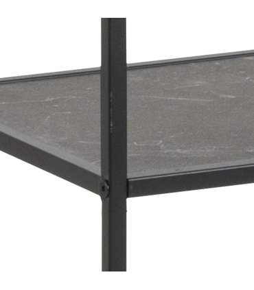 Riiul INFINITY 72x32xH170cm, must