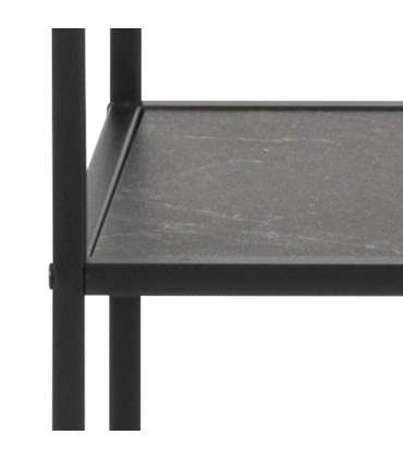 Riiul INFINITY 72x32xH170cm, must