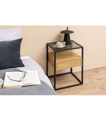 Öökapp RANDOLF 40x35xH60cm, pruun