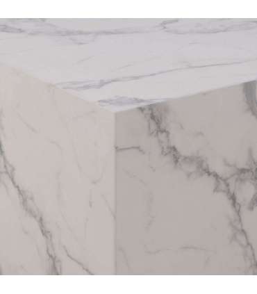 Diivanilauad 2tk DICE 58x58xH40cm, valge