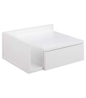 Öökapp ASHLAN 40x32xH16,5cm, valge