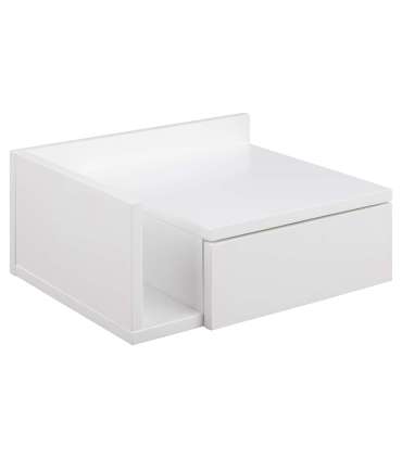 Öökapp ASHLAN 40x32xH16,5cm, valge