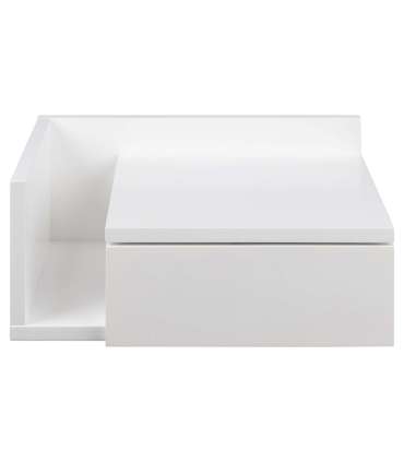 Öökapp ASHLAN 40x32xH16,5cm, valge