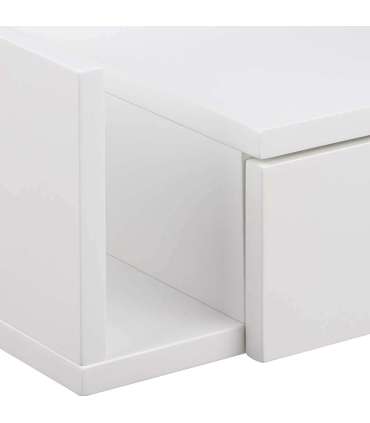 Öökapp ASHLAN 40x32xH16,5cm, valge