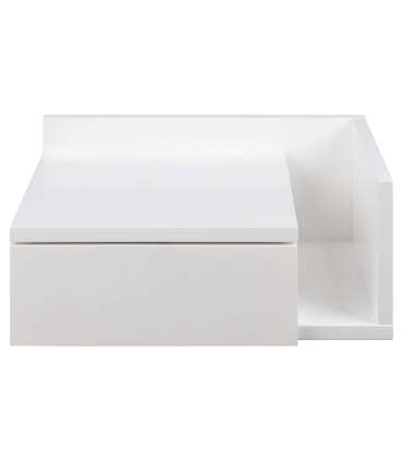 Öökapp ASHLAN 40x32xH16,5cm, valge