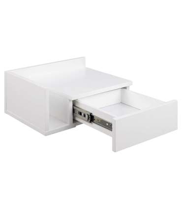 Öökapp ASHLAN 40x32xH16,5cm, valge