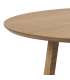 Söögilaud MALIKA D120xH75cm, naturaalne