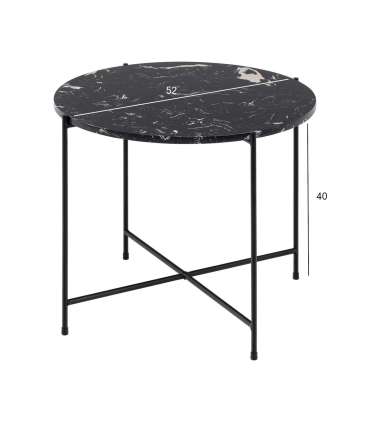 Abilaud AVILA D52xH40cm, must