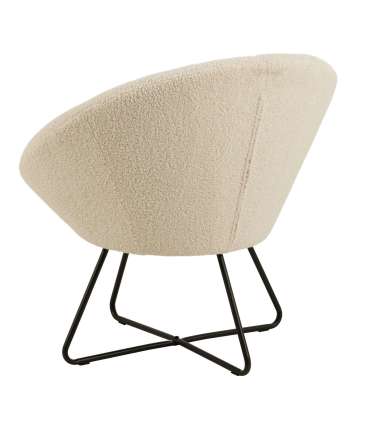 Кресло для отдыха CENTER кремовый