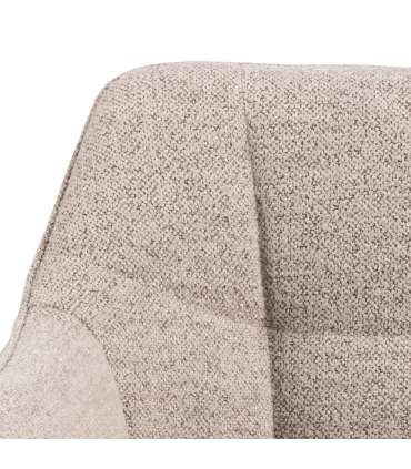 Tool BRENDA käetugedega,  beež