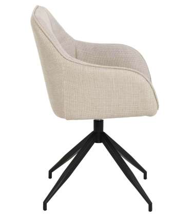 Tool BRENDA käetugedega, beež