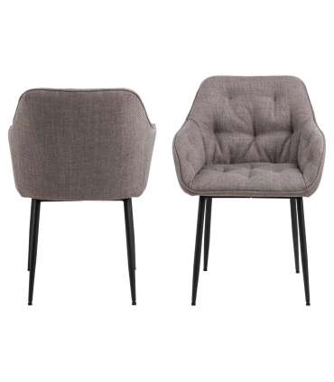 Tool BROOKE käetugedega, pruun