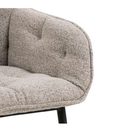 Tool BROOKE käetugedega, beež