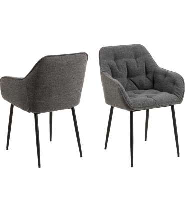 Tool BROOKE käetugedega, tumehall